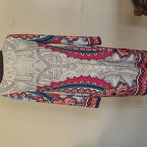 Chico's paisley shirt dress